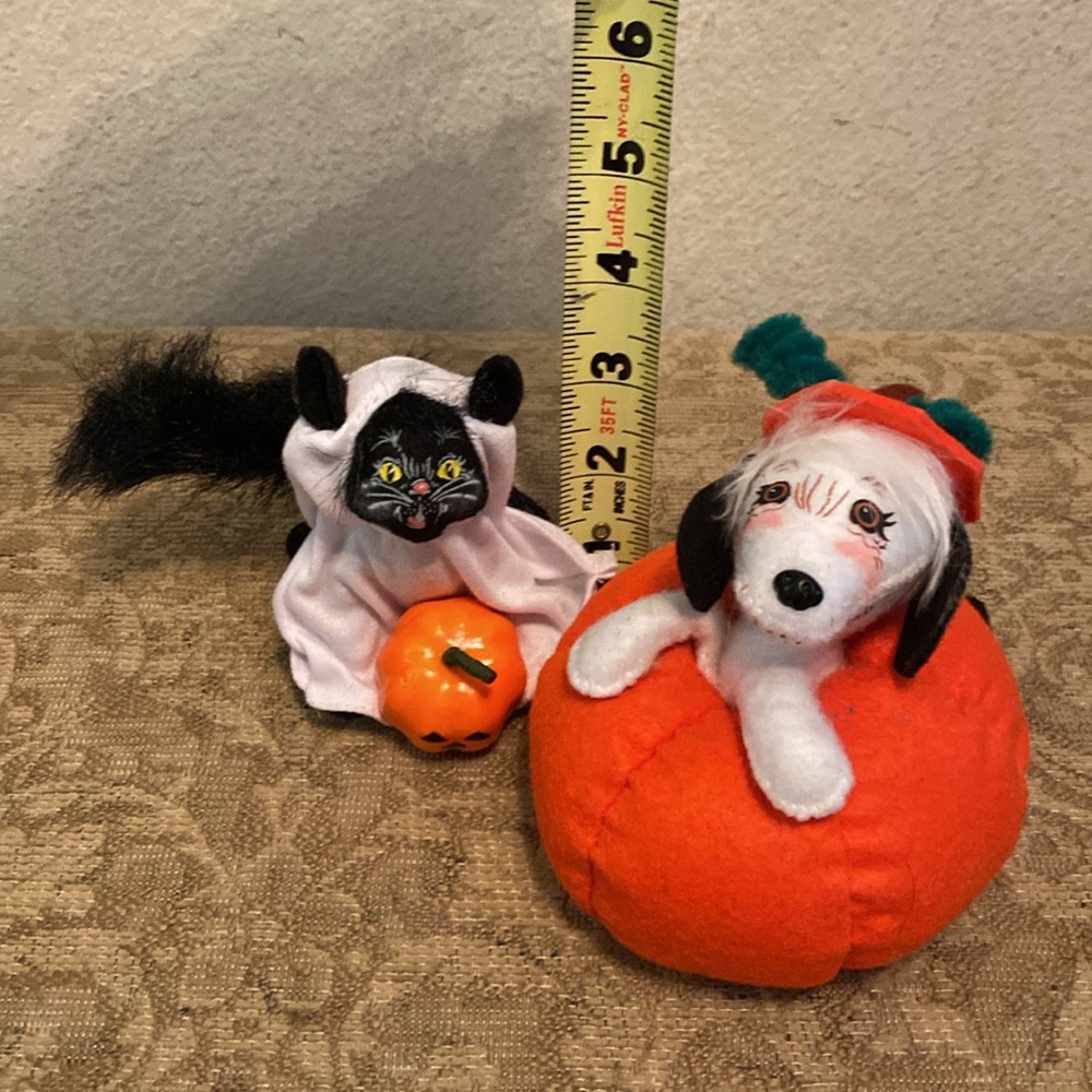 AnnaLee Halloween Figures 2012 Dog and Cat - Picture 11 of 12
